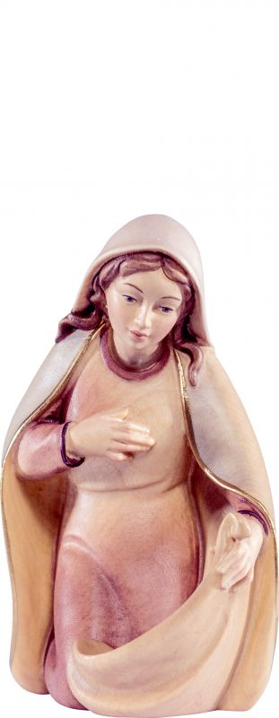 maria artis - demetz - deur - statua in legno dipinta a mano. altezza pari a 15 cm.