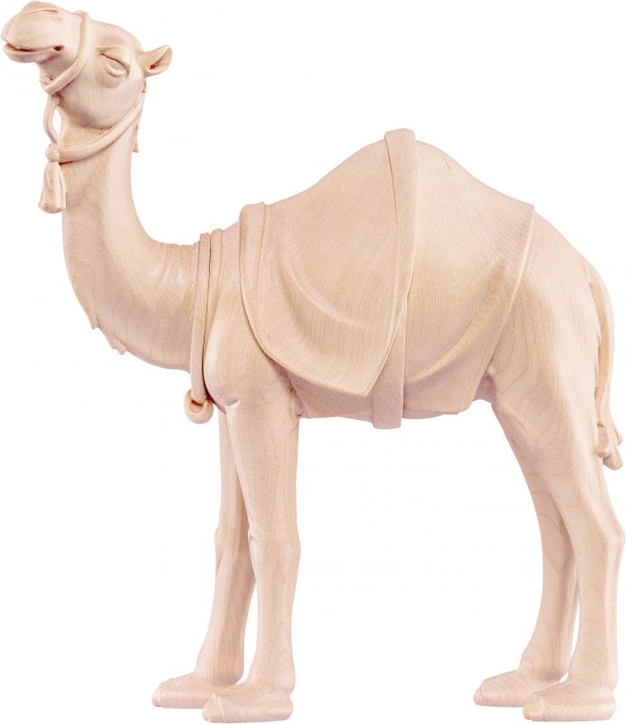 cammello artis - demetz - deur - statua in legno dipinta a mano. altezza pari a 40 cm.