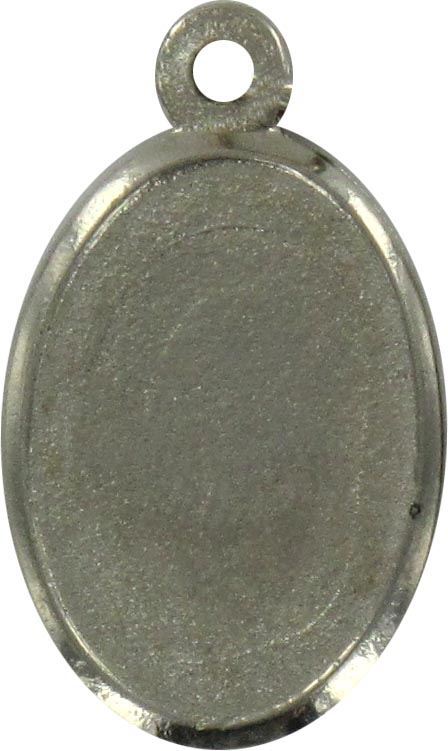 fondo metallo medaglia misura 1 nichelato