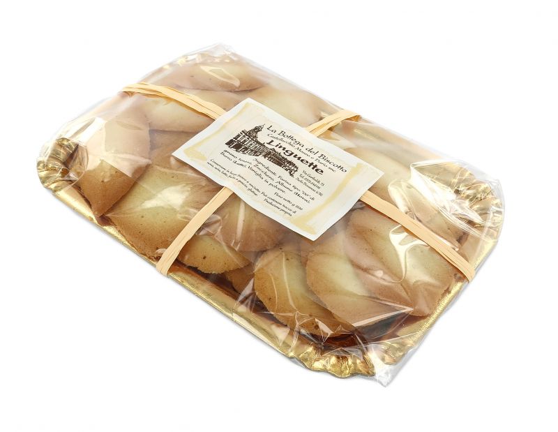 biscotti artigianali linguette - la bottega del biscotto dei fratelli castellucchio (200 gr)