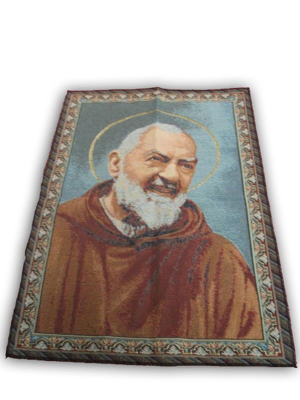 arazzo padre pio 50x70 cm