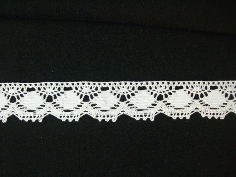 pizzo in cotone altezza 3 cm