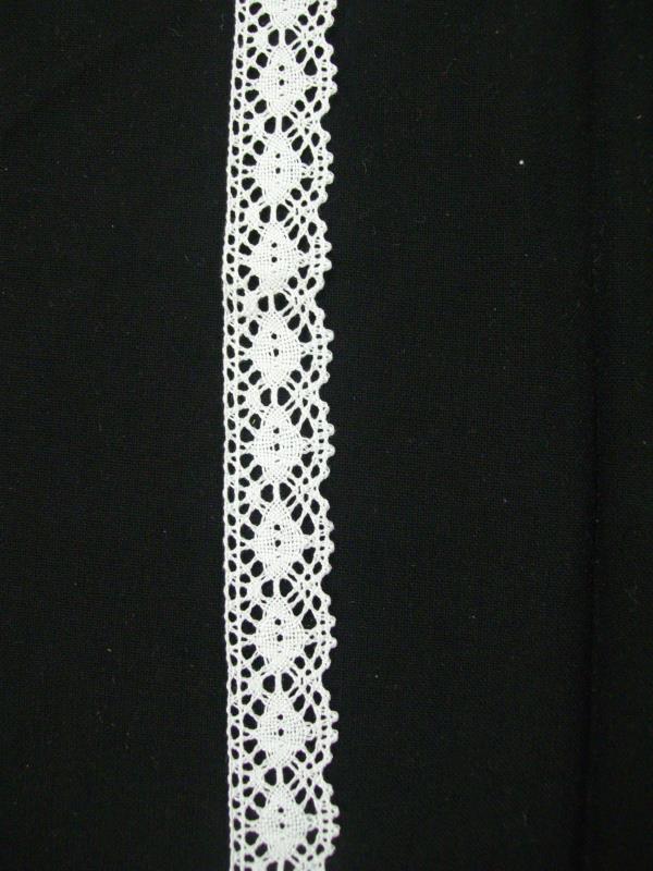 pizzo in cotone altezza cm 2