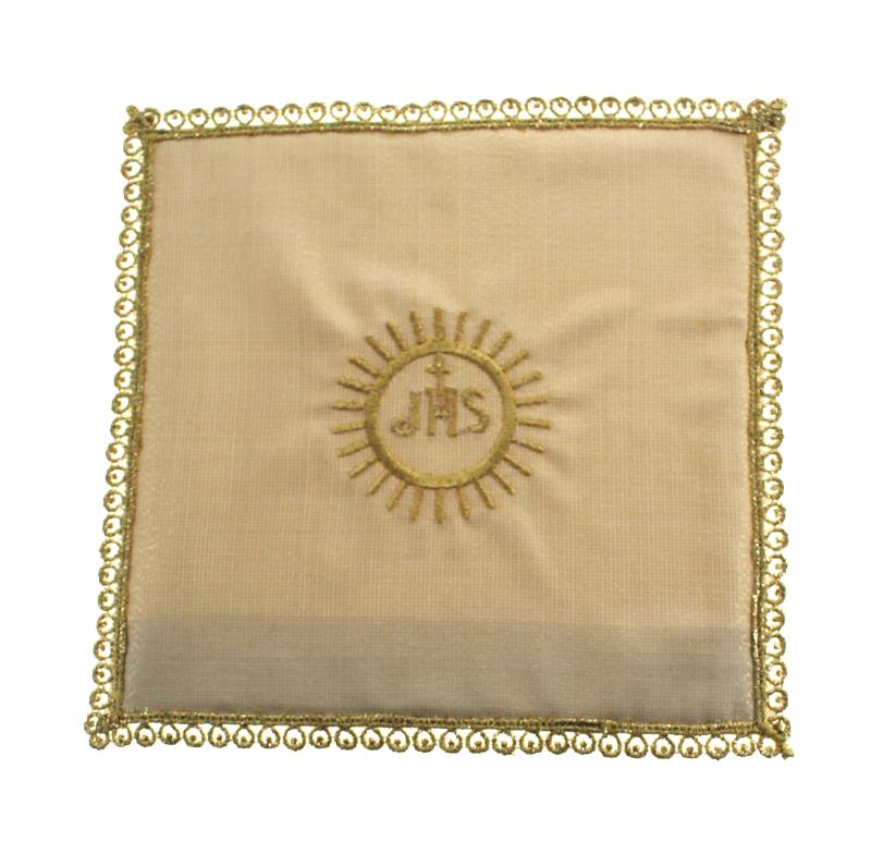 copricalice pizzo macrame oro oro