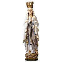 Madonna di Lourdes con corona Legno di tiglio sc