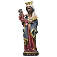 Madonna di Altötting Original. 12 cm.Scolpito in l