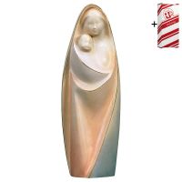 Madonna La Gioia + Box regalo. 12 cm.Scolpito in l