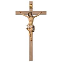 Crocifisso Nazareno Croce liscia (Bianco). 21(4