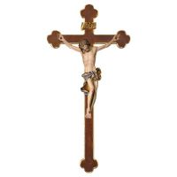 Crocifisso Barocco Croce barocca Legno di tigl