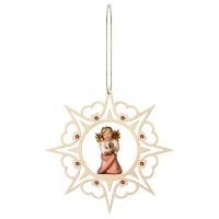 Angelo Cuore con quadrifoglio Stella Cuore Cryst