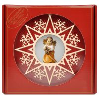 Angelo Cuore con lanterna Stella Cristallo + Box