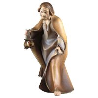 RE S. Giuseppe. 12 cm.Scolpito in legno di acero.