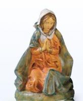 MADONNA IN GINOCCHIO PER PRESEPE CM 40