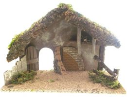 CAPANNA PER PRESEPE DA CM 19