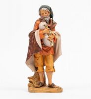 PRESEPE CM 30 FONTANINI PASTORE ZAMPOGNA