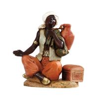 PRESEPE CM 30 FONTANINI CAMMELLIERE SEDUTO
