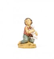 PRESEPE CM 30 FONTANINI BIMBO CON AGNELLO