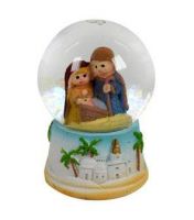 SFERA NATALE CON NATIVITA CM 4,5
