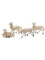 PECORE PER PRESEPE CM 30 CONFEZIONE 4 PZ
