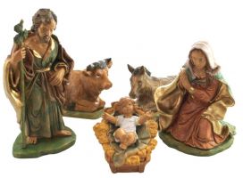 NATIVITA'' 5 PZ PER PRESEPE CM 15