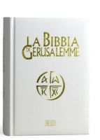 BIBBIA DI GERUSALEMME COPERTINA BIANCA E ORO