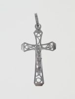 CROCE IN ARGENTO CM 3