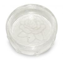 SCATOLA PORTAROSARIO IN PLASTICA ROSA 4,5 CM