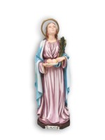 STATUA SANT'AGATA CM 30 IN RESINA