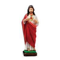 STATUA SACRO CUORE DI GESU ALTEZZA 29 CM