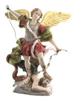 STATUA SAN MICHELE ARCANGELO ALTEZZA 7 CM