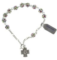 BRACCIALETTO IN ARGENTO E SWAROVSKI