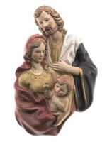 SACRA FAMIGLIA PORCELLANA CM 12,5