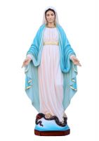 STATUA MADONNA MIRACOLOSA ALTEZZA CM 80