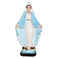 STATUA MADONNA MIRACOLOSA ALTEZZA 85 CM