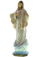 STATUA MADONNA DI MEDJUGORIE ALTEZZA 30 CM