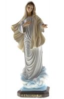 STATUA MADONNA DI MEDJUGORIE ALTEZZA 40 CM