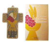 CROCE RICORDO I COMUNIONE CM 12,5X8