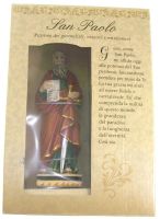STATUA SAN PAOLO CM 12 CONFEZIONE REGALO