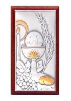 RICORDO COMUNIONE ARGENTO CM 8X4