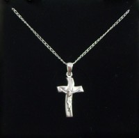 CATENA CON CROCIFISSO IN ARGENTO 925 CM 3