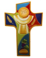 CROCE RICORDO COMUNIONE CM 10X16,5