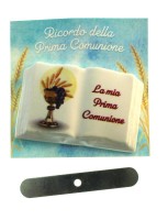 RICORDO PRIMA COMUNIONE LIBRO MAGNETE CM 6
