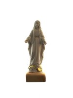 STATUA MADONNA MIRACOLOSA BIANCA CM 7