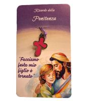CROCE DA PORTARE AL COLLO RICORDO PENITENZA