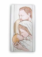 SACRA FAMIGLIA 16X30 CM