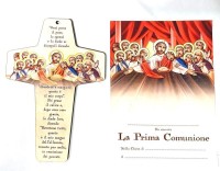 CROCE RICORDO PRIMA COMUNIONE CM14