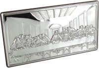 TAVOLA ORIZZONTALE CON LASTRA IN ARGENTO 925 CM 13 X 7 - ULTIMA CENA