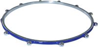 BRACCIALE DECINA IN ARGENTO CON BAGNO IN ORO BIANCO E SMALTO BLù