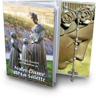 LIBRETTO CON ROSARIO SANTUARIO DE LA SALETTE - FRANCESE