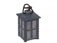 LANTERNA LUCE BIANCA PER LAMPIONE DI PRESEPE, 3,5 V, METALLO, GRIGIO, 4 X 3 X 3 CM
